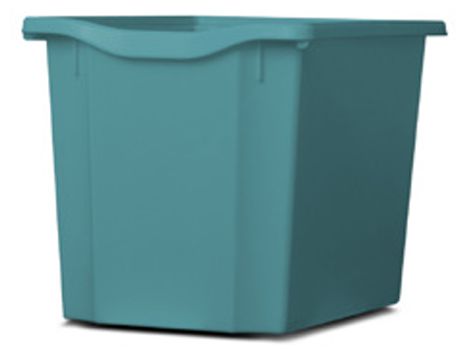 Monarch Trays Singular, Quad Metal Blue Learning SPACE
