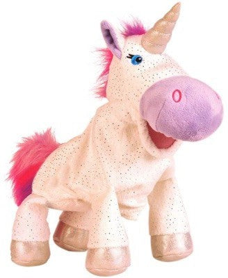 Moving Mouth hand Puppet Unicorn-Calming & Anxiety,communication,Fiesta Crafts,Helps With,Imaginative Play,Neuro Diversity,Primary Literacy,Puppets & Theatres & Story Sets,Stock-Learning SPACE