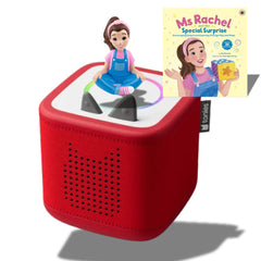 Ms Rachel Tonie Bundle with Book and Audio Figure-Early Reading Books,Early Years Literacy,Gifts For 1 Year Olds,Gifts For 2-3 Years Old,Gifts For 3-5 Years Old,Gifts For 6-12 Months Old,Ms Rachel,Reading Area,Reading Den,Sound,Tonies-Learning SPACE