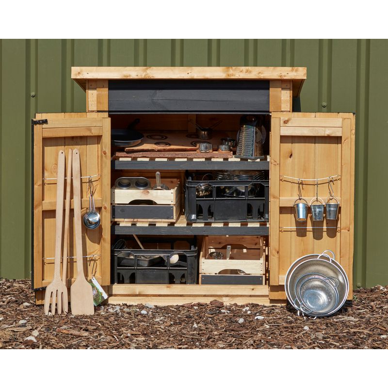 Mud Kitchen Toddler Shed, Learning SPACE
