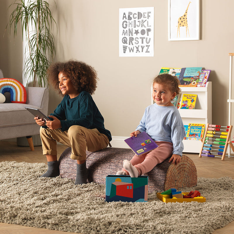 Multi-Person Foam Log Bean Bag Seat, Furniture Learning SPACE