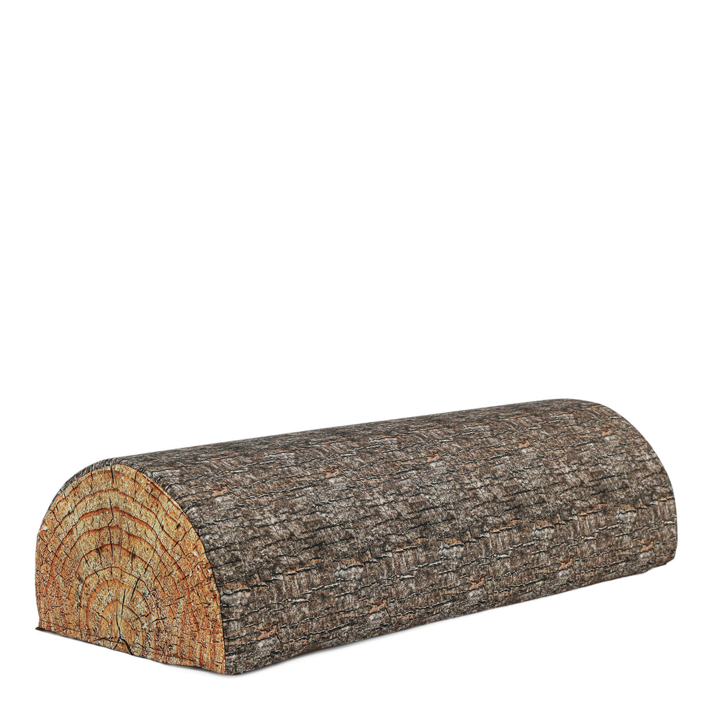 Multi-Person Foam Log Bean Bag Seat-Bean Bags & Cushions,Cushions,Dropship,Eden Learning Spaces,Forest School & Outdoor Garden Equipment,Nature Learning Environment,Nature Sensory Room,Nurture Room,Outdoor Furniture,Stock,Wellbeing Furniture-Tree log-ED1FOAMLOG-Learning SPACE
