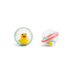 Munchkin Bath Float and Play Bubble Balls 2Pk, Learning SPACE