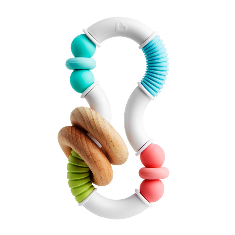 Munchkin Sili Twisty Teether, Learning SPACE