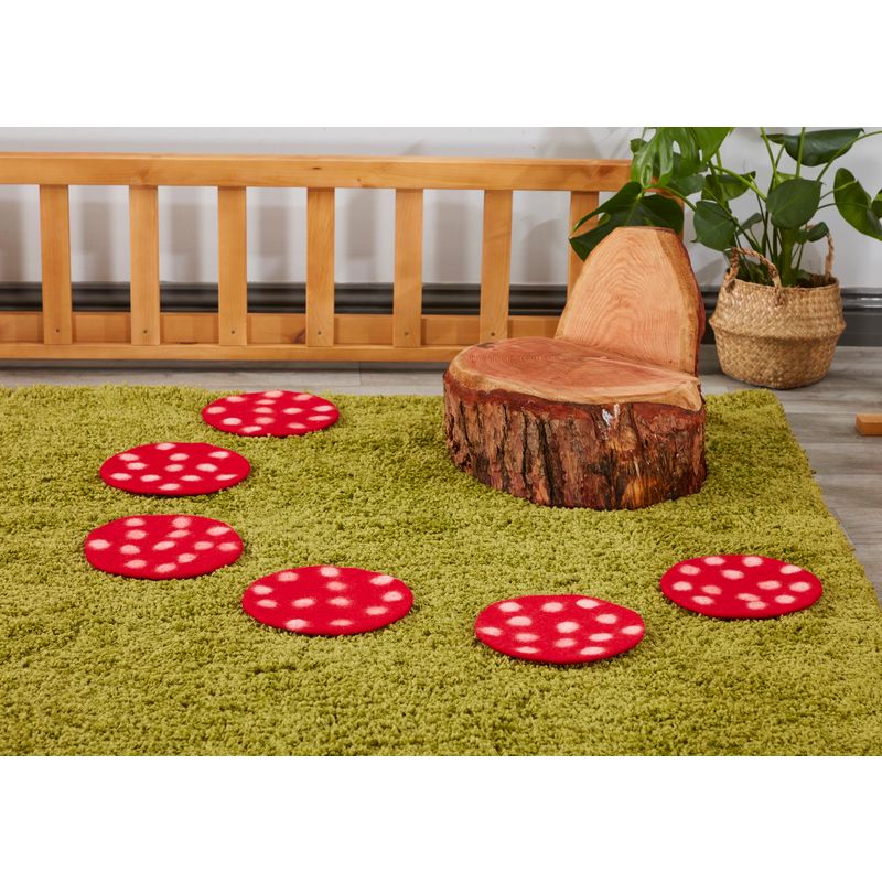 Mushroom Mats (6Pk), Learning SPACE