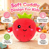 Musical Plush Toy - Strawberry or Carrot, Learning SPACE