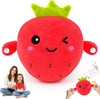 Musical Plush Toy - Strawberry or Carrot, Strawberry Learning SPACE