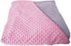 MySpace 4kg Weighted Blanket & Pillow Case Medium (100 x 150)-ADD/ADHD,AllSensory,Autism,Calmer Classrooms,Calming & Anxiety,Calming and Relaxation,Comfort Toys,Down Syndrome,Matrix Group,Nurture Room,Playlearn,Proprioceptive,Sensory Processing Disorder,Sensory Seeking,Sleep Issues,Weighted & Deep Pressure,Weighted Blankets-Pink/Grey-WB4KGMP-Learning SPACE