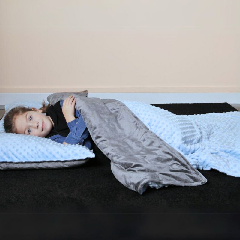 MySpace 5kg Weighted Blanket & Pillow Case Large (150 x 200cm), Learning SPACE