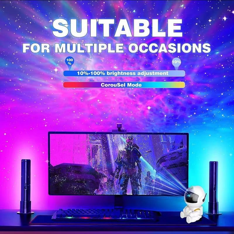 MySpace Astronaut Starry Sky Projector Light, Learning SPACE