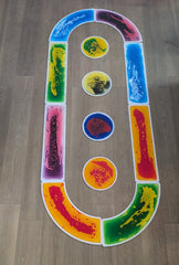 MySpace Liquid Floor Tiles Sensory Circuit, Learning SPACE