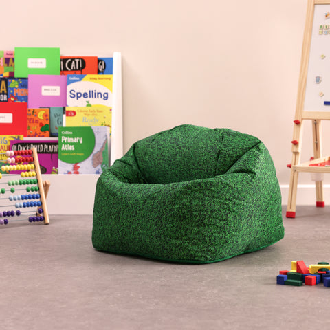 Natural Grass Children's Bean Bag Chair-Bean Bags,Bean Bags & Cushions,Eden Learning Spaces,Gifts for 5-7 Years Old,Gifts for 8+,Nature Learning Environment,Nature Sensory Room,Nurture Room,Sensory Garden,Stock,Wellbeing Furniture-Learning SPACE