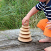 Natural Wooden Buttons Set of 7, Learning SPACE