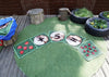 Natural World Counting Indoor/Outdoor 35 Mini Placement Carpets with holdall, Learning SPACE