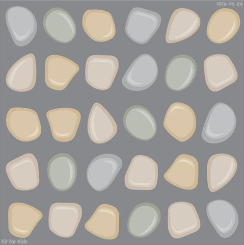 Natural World™ Placement 3x3m Carpet, Pebble Learning SPACE
