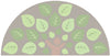 Natural World™ Semi-Circle Placement 3x1.5m Carpet, Learning SPACE