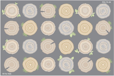 Natural World™ Tree Stump Placement 3x2m Carpet, Carpets, Mats & Rugs Learning SPACE