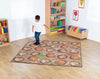 Natural World™ Woodland Double Sided 2x2m Carpet, Learning SPACE