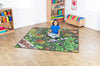 Natural World™ Woodland Double Sided 2x2m Carpet, Learning SPACE