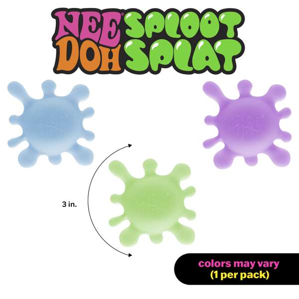 NeeDoh Sploot Splat – Squeeze, Stretch & Smush!, Learning SPACE