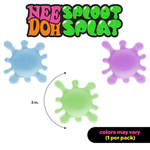 NeeDoh Sploot Splat – Squeeze, Stretch & Smush!-ADD/ADHD,Bigjigs Toys,Calming & Anxiety,Fidget,Games & Toys,Needoh,SCOTEXCEL,Squishing Fidget,Stocking Stuffers,Stress Relief,Toys for Anxiety-Learning SPACE