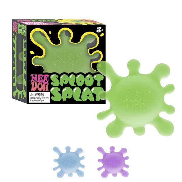 NeeDoh Sploot Splat – Squeeze, Stretch & Smush!, Learning SPACE