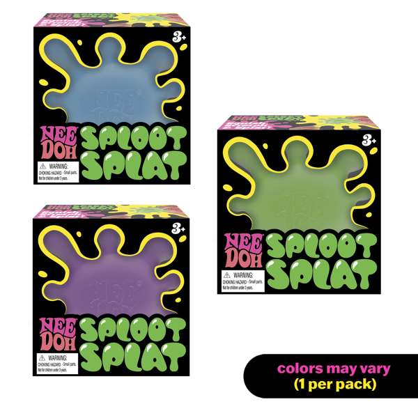 NeeDoh Sploot Splat – Squeeze, Stretch & Smush!, Learning SPACE