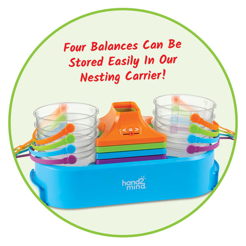 Nestable Pan Balance-Cause & Effect Toys,Classroom Packs,Early Science,Fine Motor Skills,Learning Activity Kits,Learning Resources,Science,Science Activities-Learning SPACE