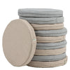 Neutral Round Carry Cushions – Set with Storage Holdall, Learning SPACE