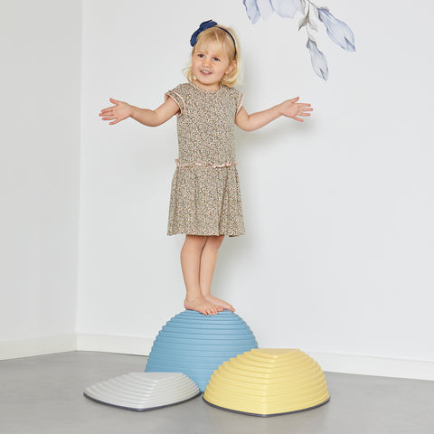 Nordic Hill Top Stepping Stones for Gross Motor Skills, Learning SPACE