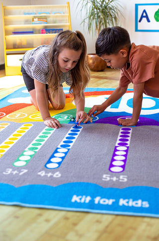 Number Bonds 2x2m Carpet, Learning SPACE