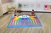 Number Bonds 2x2m Carpet, Learning SPACE
