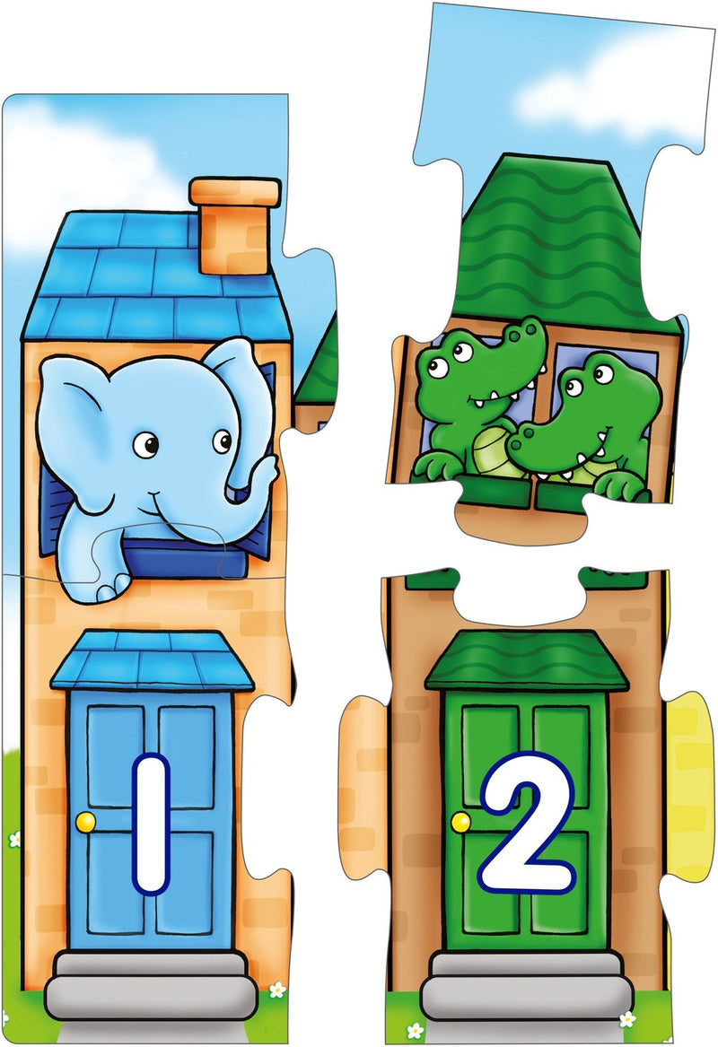 Number Street - Jigsaw Puzzle and Poster, Learning SPACE