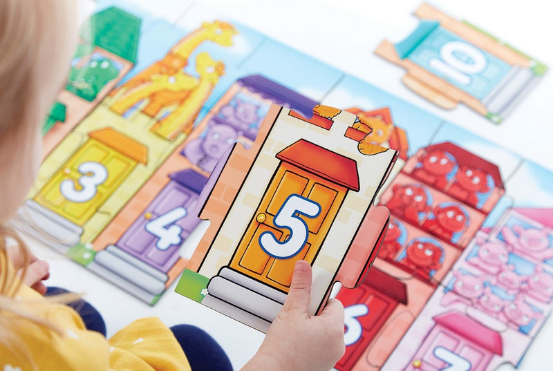 Number Street - Jigsaw Puzzle and Poster, Learning SPACE
