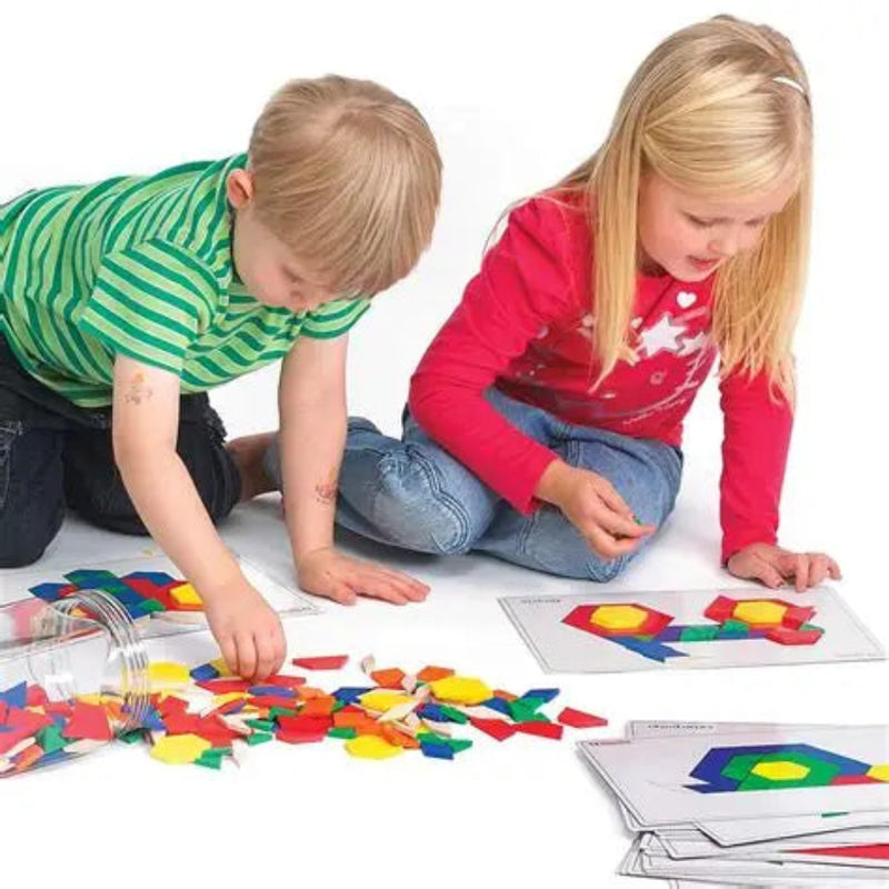 Plastic Pattern Blocks