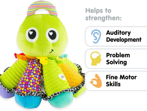 Octotunes Musical Sensory Toy – Lamaze Baby Gift Octopus-AllSensory,Baby & Toddler Gifts,Baby Cause & Effect Toys,Baby Musical Toys,Baby Sensory Toys,Baby Soft Toys,Baby Toys,Games & Toys,Gifts for 0-3 Months,Gifts For 3-6 Months,Gifts For 6-12 Months Old,Lamaze Toys,Music,Plush,Stock-Learning SPACE