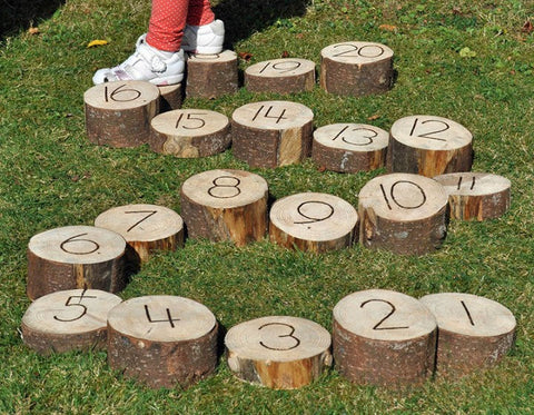 Odds And Evens Stepping Stones (21Pk)-Cosy Direct,Cosy Outdoor,Dropship,Stepping Stones-Learning SPACE