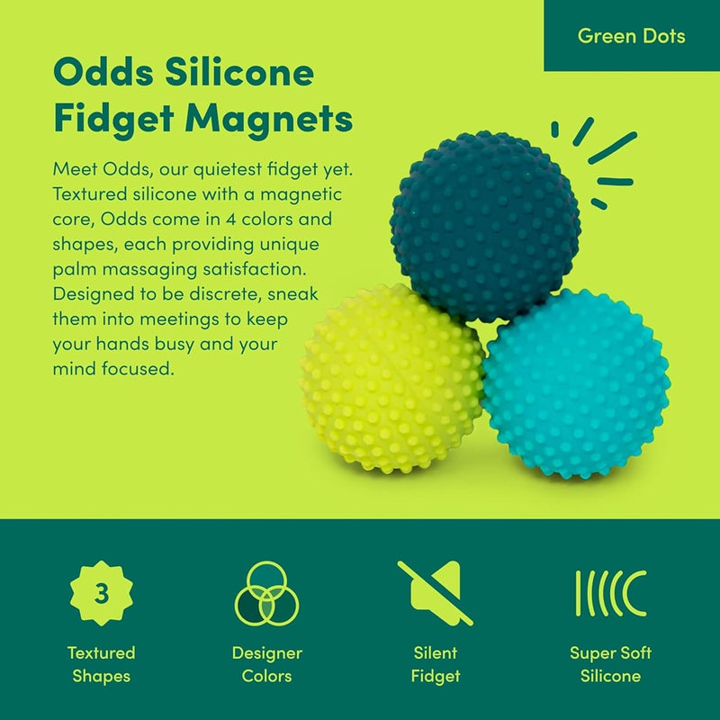 Odds Silicone Fidget Magnets, Sensory toy Learning SPACE