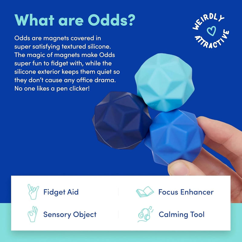Odds Silicone Fidget Magnets, Sensory toy Learning SPACE