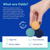 Odds Silicone Fidget Magnets, Sensory toy Learning SPACE