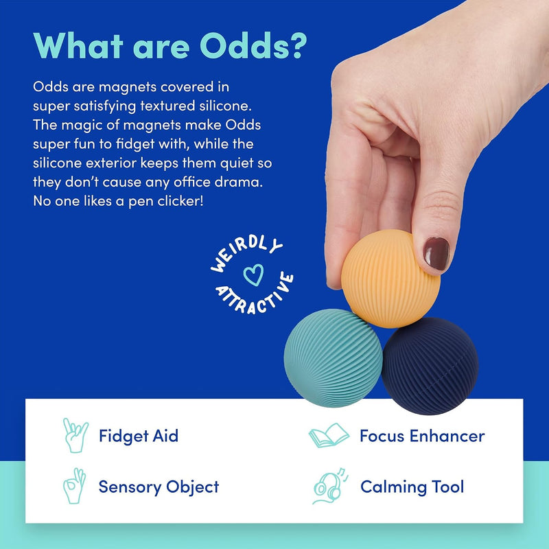 Odds Silicone Fidget Magnets, Sensory toy Learning SPACE