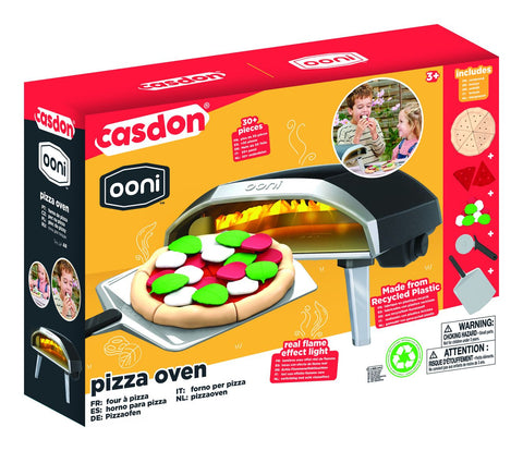Ooni Toy Pizza Oven Pretend Play-Casdon Toys,Christmas,Christmas 2024,Gifts For 3-5 Years Old,Imaginative Play,Play Food,Play Kitchen Accessories,Pretend play,Role Play,SCOTEXCEL,Speaking & Listening-Learning SPACE