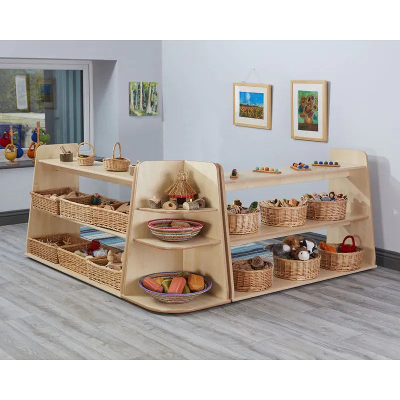 Open Shelf Corner Set (3Pk), Learning SPACE