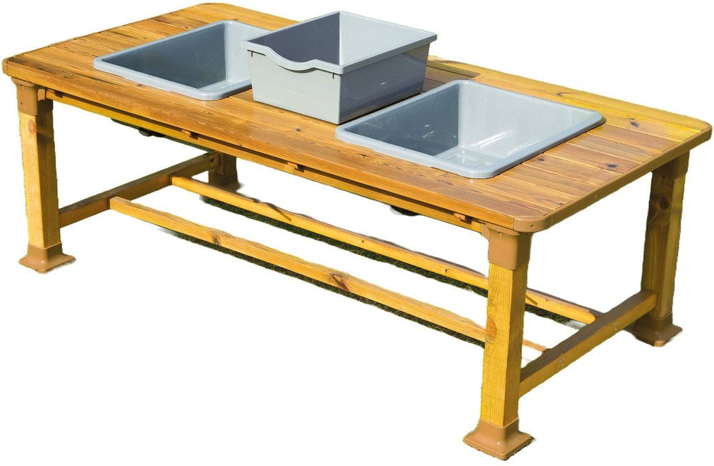 Outdoor Double Messy Table, Learning SPACE