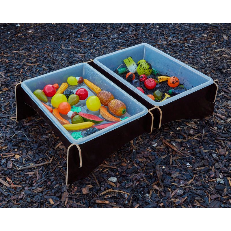Outdoor Double Toddler Explorer Station, Learning SPACE