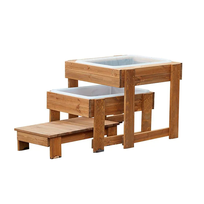 Outdoor Nesting Sand & Water Trays – Sensory Play Set, Learning SPACE