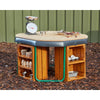 Outdoor Tuff Spot Shelves (4Pk), Learning SPACE