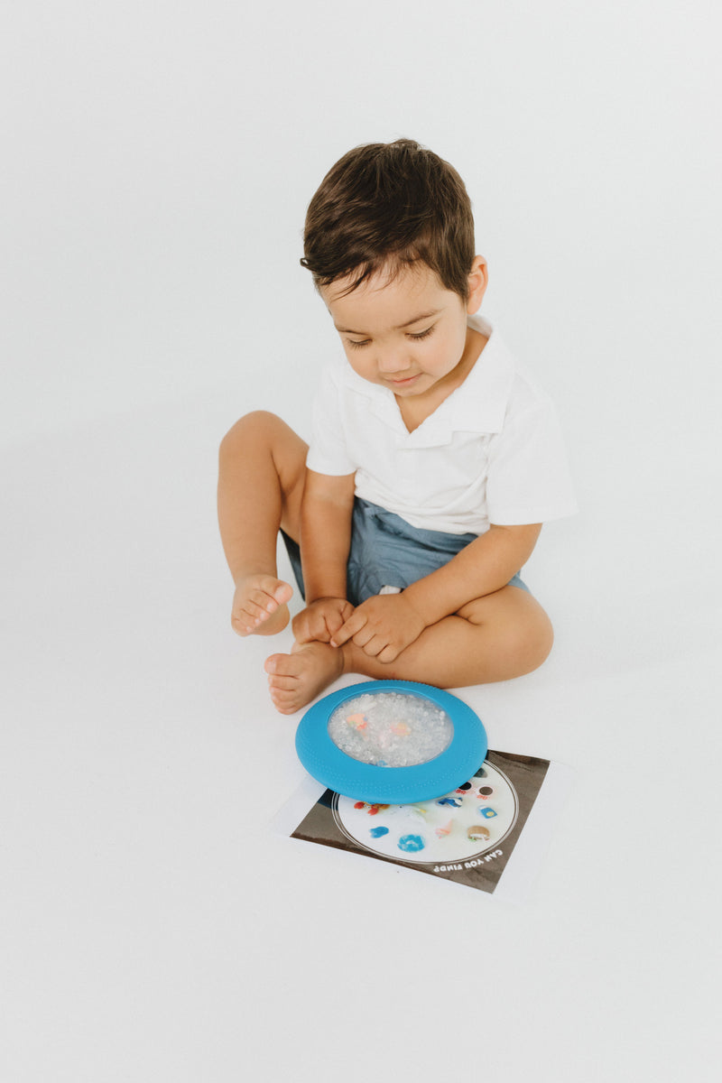 Jellystone Designs Peek-a-Boo Sensory Bag, Learning SPACE