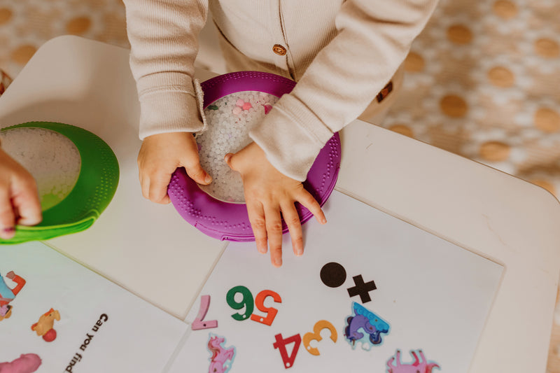 Jellystone Designs Peek-a-Boo Sensory Bag, Learning SPACE