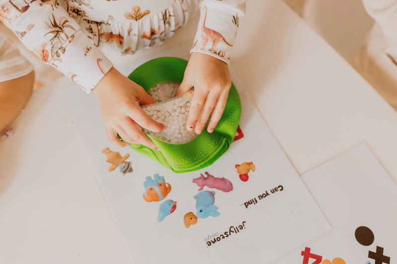 Jellystone Designs Peek-a-Boo Sensory Bag, Learning SPACE